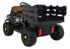 Autko Farmer Pick-up dla dzieci Czarny + Pilot + Bagażnik + Łopatka + EVA + MP3 LED