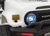 Toyota FJ Cruiser dla dzieci Biały + Pilot + Napęd 4x4 + Audio LED + EVA + Wolny Start