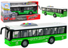 Autobus Na Baterie Światła Dźwięki Napęd Frykcyjny Zielony 1:16