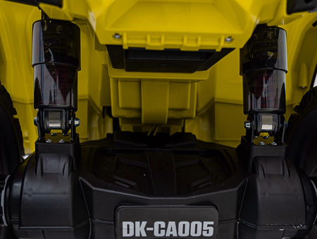 Quad Can Am Outlander ATV z Pilotem Żółty