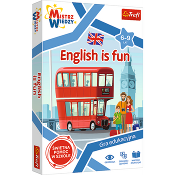 Gra dla dzieci English is Fun Mistrz Wiedzy Trefl 01954