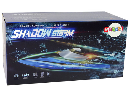 Motorówka R/C Zdalnie Sterowana 2.4G Czerwona 20-25 KM/H