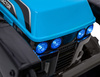 Traktor Spychacz G320 dla najmłodszych dzieci Niebieski + Ruchoma łyżka + Melodie + Klakson + Światła LED