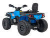 Quad Can Am Outlander ATV z Pilotem Niebieski