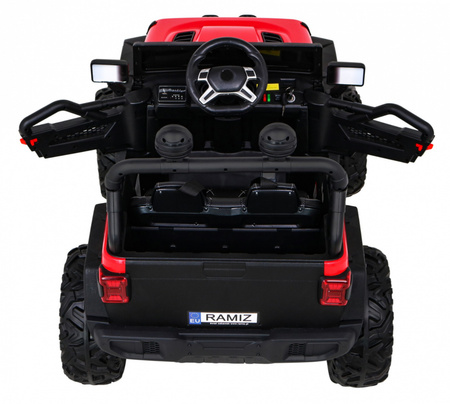 Pojazd Master Of Terain Czerwony