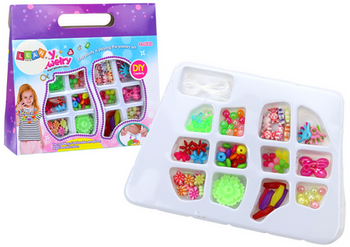 Zestaw Kreatywny Koraliki Do Tworzenia Biżuterii Kolorowe