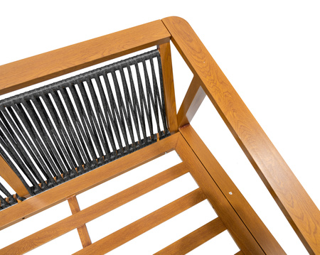 Meble Ogrodowe Aluminiowe Dwie Sofy + Fotel + Stolik