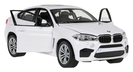 Autko Metalowe 1:24 BMW X6M Białe RASTAR