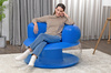 Dmuchany Fotel Niebieski112 x 112 x 70 cm Bestway 75138