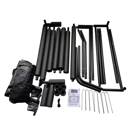 Bramka Piłkarska Przenośna Dla Dzieci Metalowa 180x120x60cm