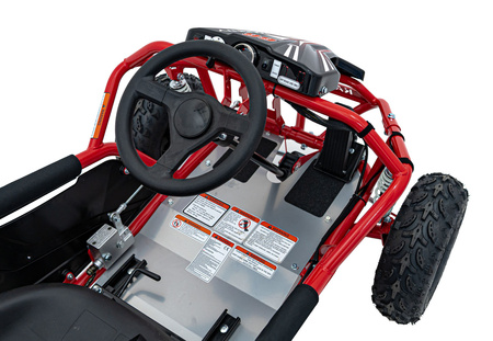 Pojazd Gokart Elektryczny MAIGHTY Czerwony