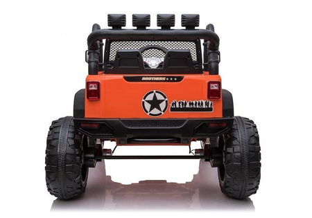 Auto na akumulator Jeep JC666 Pomarańczowy
