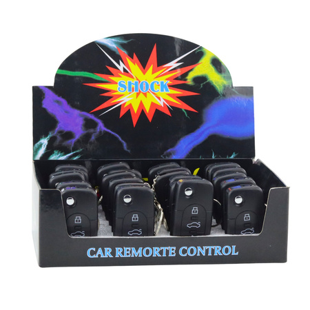 Brelok Pilot Samochodowy Latarka LED Razi Prądem 2w1