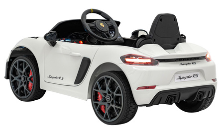 Pojazd Porsche Spyder RS 718 Biały