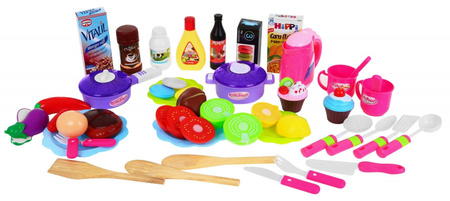 Ogromna różowa Kuchnia dla dzieci 3+ Interaktywne palniki + Kran z wodą + Panel audio + Akcesoria