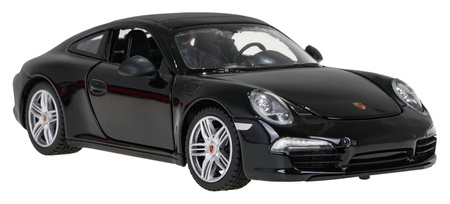 Autko Metalowe 1:24 Porsche 911 Czarne RASTAR