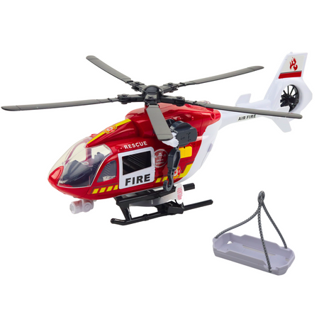 Helikopter Straży Pożarnej Hak Nosze Światła Dźwięki 1:14