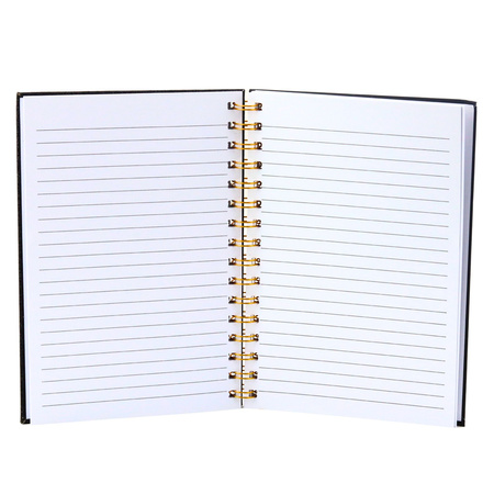 Notatnik Zeszyt  W Linie Naszywki Usta Szminka Brokatowy Czarny A5 80 Kartek