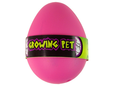 Rosnące Jajo Flaming 6cm Różowe