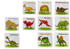 Puzzle Edukacyjne Dinozaury Angielski 10 Połączeń