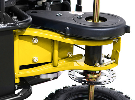 Quad HIPERFECT na akumulator Żółty 35km/h + Silnik 1000W + Koła pompowane + Regulacja siedzenia