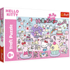 Puzzle - 300 - Poznaj Świat Hello Kitty - Hello Kitty - Trefl 23031