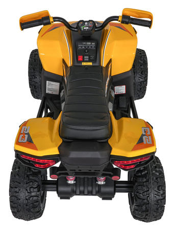 Pojazd Quad Fast Wheel Żółty