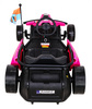 Gokart Speed 7 Drift King na akumulator dla dzieci Różowy + Funkcja driftu + Sportowe siedzenie + 2 Prędkości + EVA