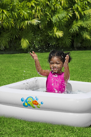 Dmuchany Brodzik 3w1 dla dzieci 0+ Wanienka Basenik BESTWAY + Dmuchane dno