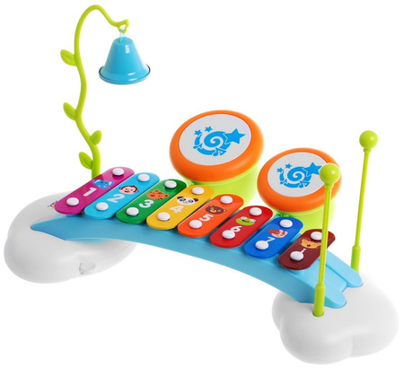 Cymbałki z Perkusją Dla Najmłodszych