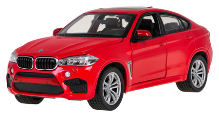 Autko Metalowe 1:24 BMW X6M Czerwone RASTAR