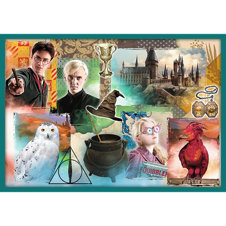 Puzzle - 10w1 - Harry Potter - W świecie Harrego Pottera - Trefl 90392