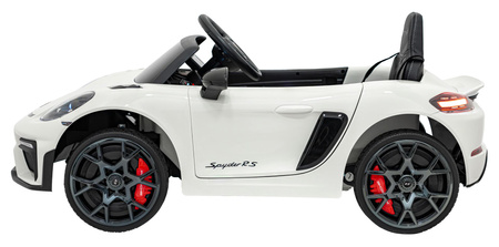 Pojazd Porsche Spyder RS 718 Biały