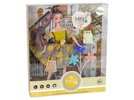 Lalka Emily z Wiatrakiem Kotek Dla Dzieci