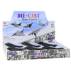 Samolot Myśliwiec Wojskowy Odrzutowiec Z Napędem Światła Dźwięki 1:400