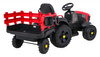 Traktor Titanium Z Przyczepą Czerwony