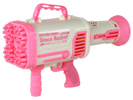 Maszyna Do Baniek Mydlanych Bańki Mydlane Elektryczny Pistolet Różowy