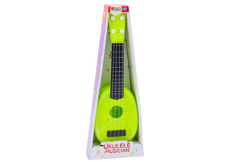 Ukulele Dla Dzieci Mini Gitara 4 Struny Owoc Limonka Zielona