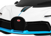 Bugatti Divo Autko na akumulator dla dzieci Biały + Pilot + EVA + Wolny Start + LED MP3