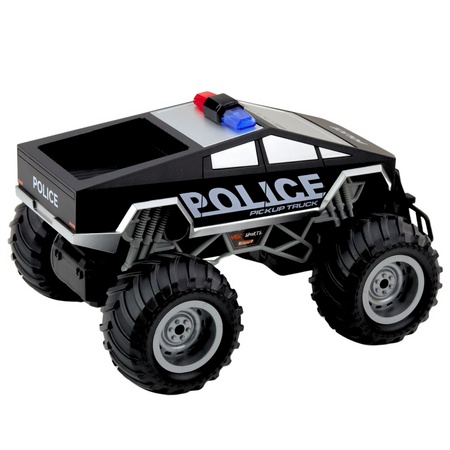 Auto Terenowe Policyjne Off-Road RC Zdalnie Sterowane Czarne 1:16