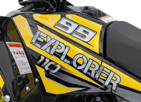 Pojazd Quad Spalinowy 110CC EXPLORER Żółty
