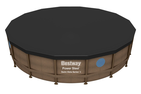 Pokrywa 493cm na Basen stelażowy i panelowy Hydrium 460-488cm/15-16FT BESTWAY