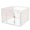 Kojec Klatka Dla Psa Składana Drzwiczki Zabezpieczenie 90cm x 60cm x 60cm