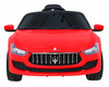 Maserati Ghibli na akumulator dla dzieci Czerwony + Pilot + Wolny Start + EVA + MP3 USB + LED