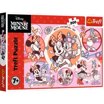 Puzzle - 200 - Zwyczaje Myszki Minnie - Trefl 13343