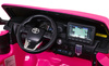 Toyota Hilux na akumulator dla dzieci, Różowy Pickup + Napęd 4x4 + Pilot