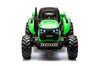 Traktor Na Akumulator HC-306 Z Przyczepą Jasno Zielony 24V