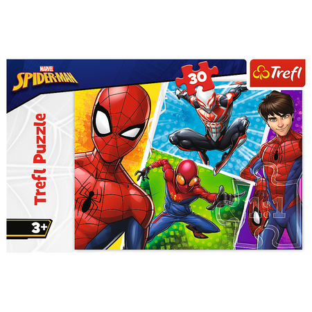 Puzzle - 30 - Spider-Man i Miguel - Trefl 18242