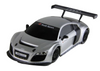 Auto R/C 1:24 Zdalnie Sterowane Sportowe AUDI R8 LMS Srebrne