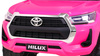 Toyota Hilux na akumulator dla dzieci, Różowy Pickup + Napęd 4x4 + Pilot